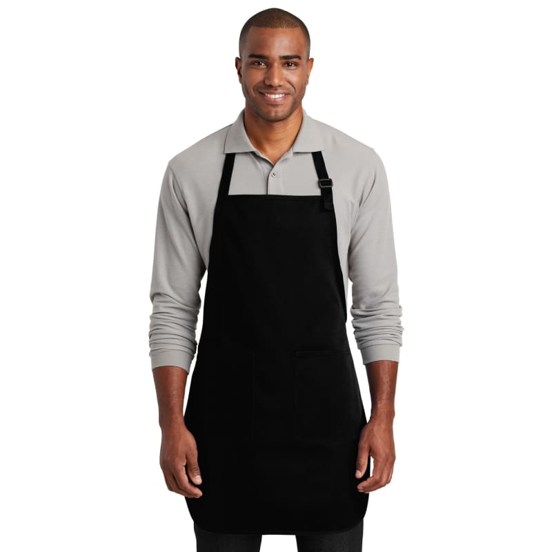 Port Authority Full-Length Two-Pocket Bib Apron. 15