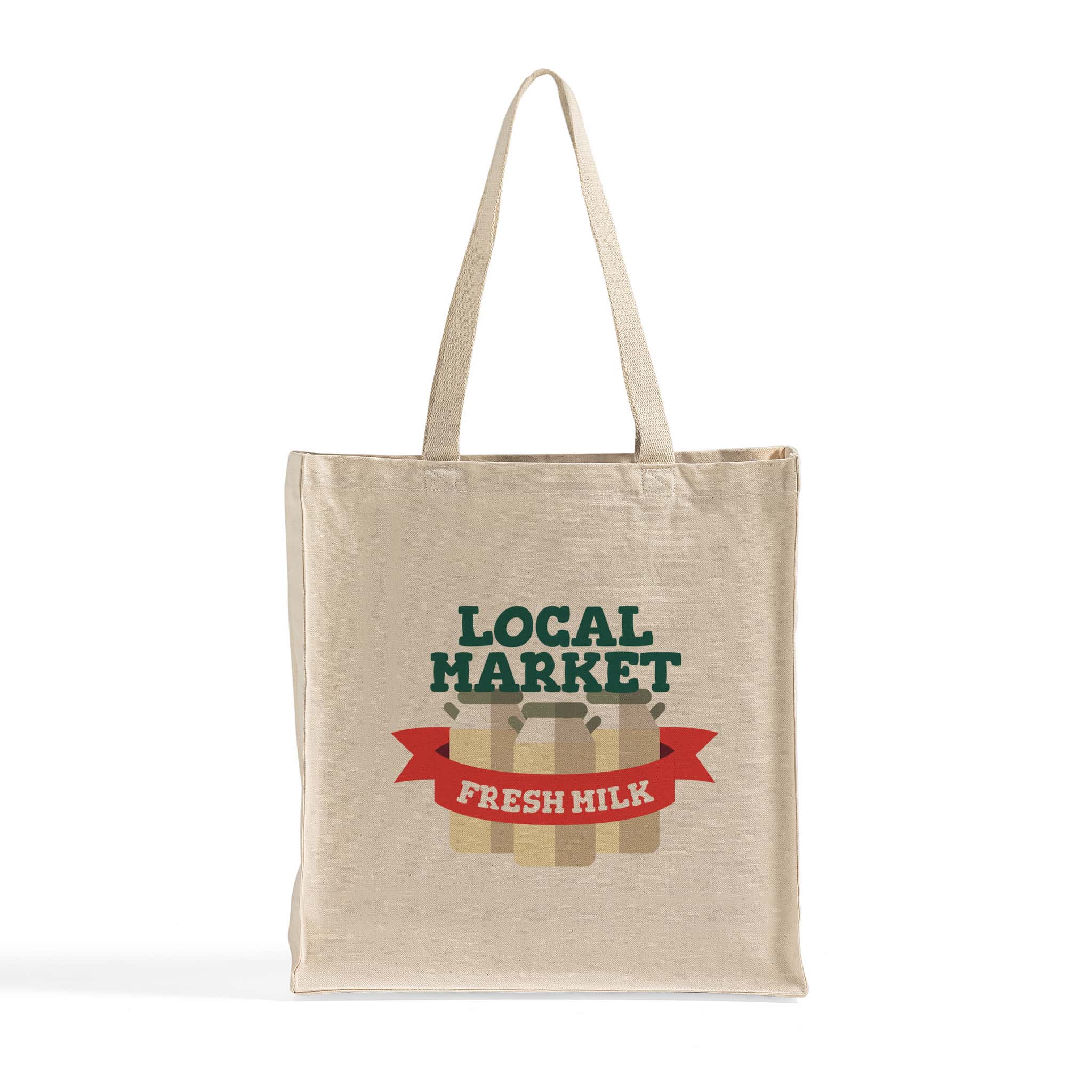 Organic Shopper Canvas Tote Bag, custom tote bag with logo imprint 11