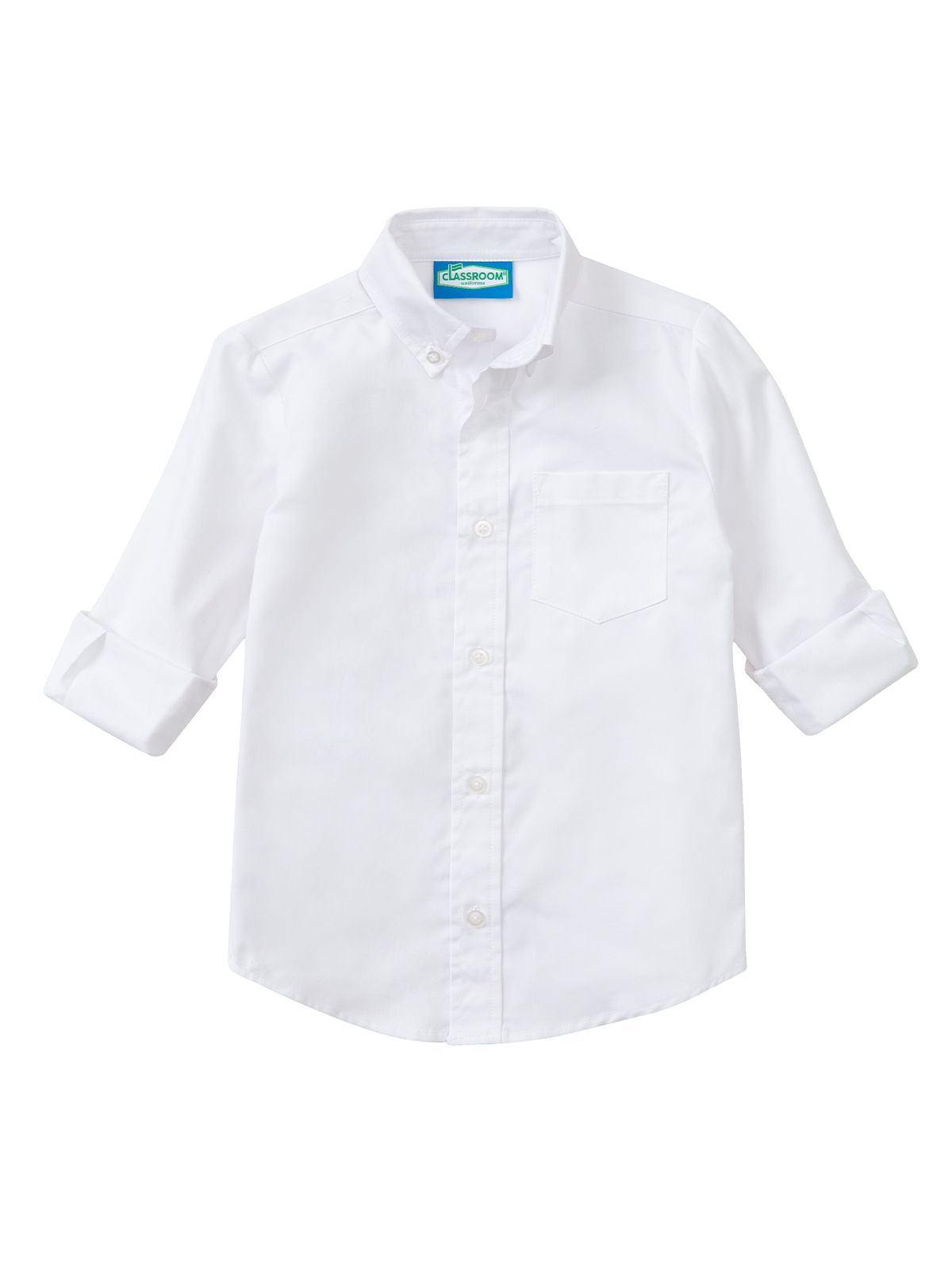 Classroom Uniforms - Boys' Long Sleeve Oxford Shirt 2