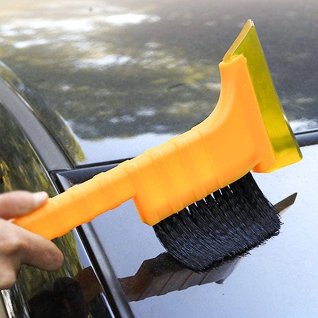 2 In 1 Ice Scraper With Snow Brush 4