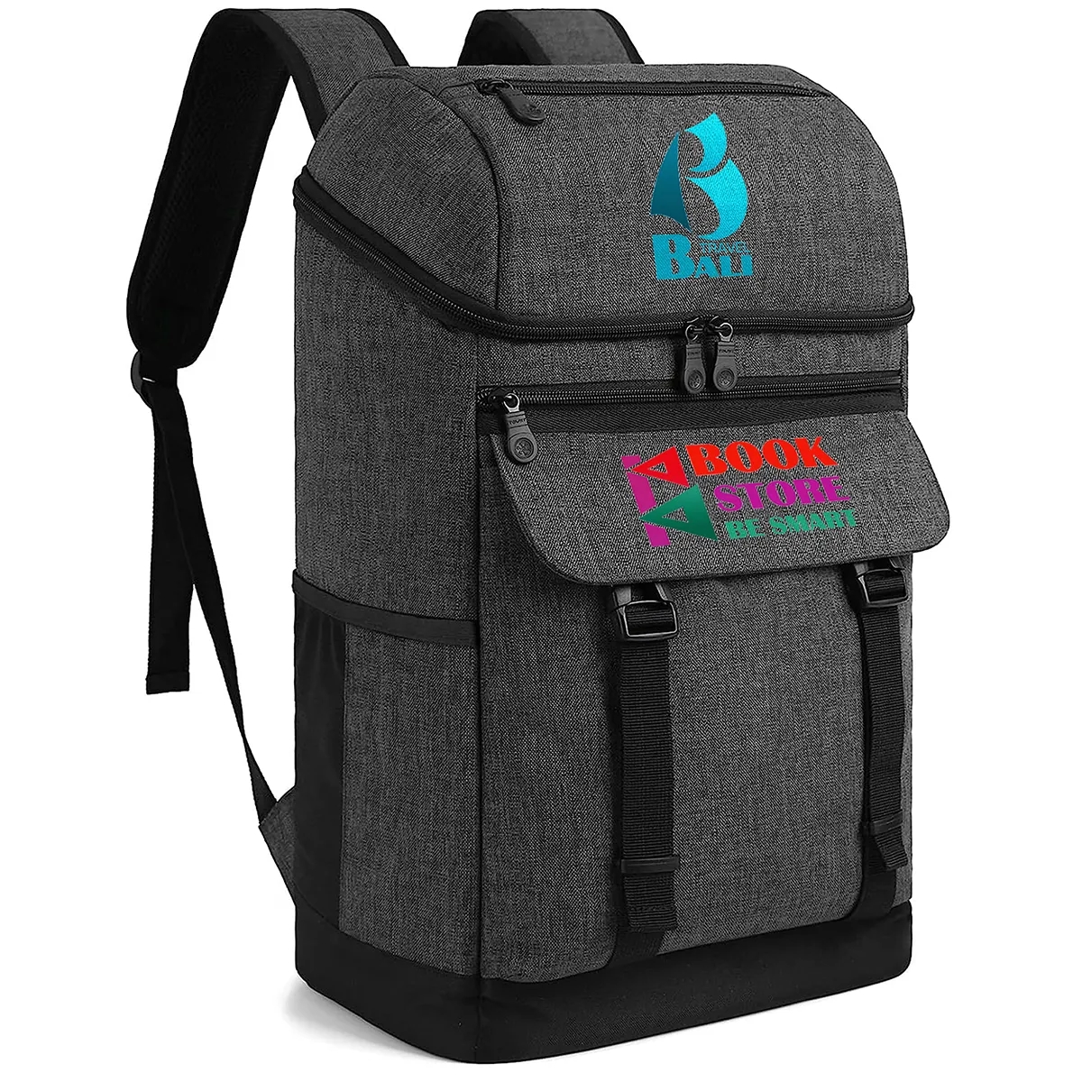 Custom Large Pockets Leakproof Insulated Cooler Backpack 5