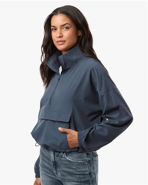 Women's Stretch Woven Quarter-Zip Pullover - BW5204 2