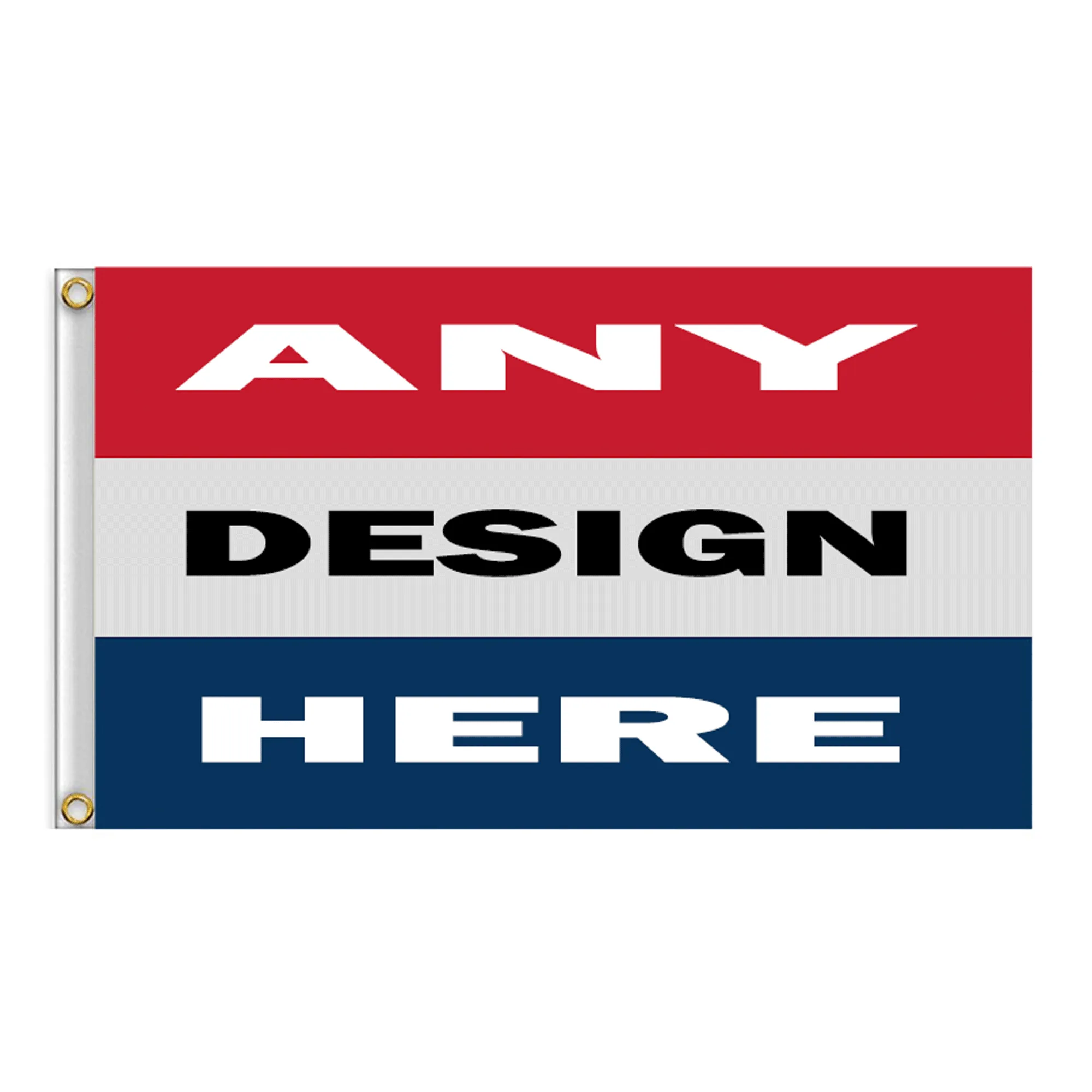 3' x 5' 3-Ply Custom Advertising Flags MOQ 30PCS 1