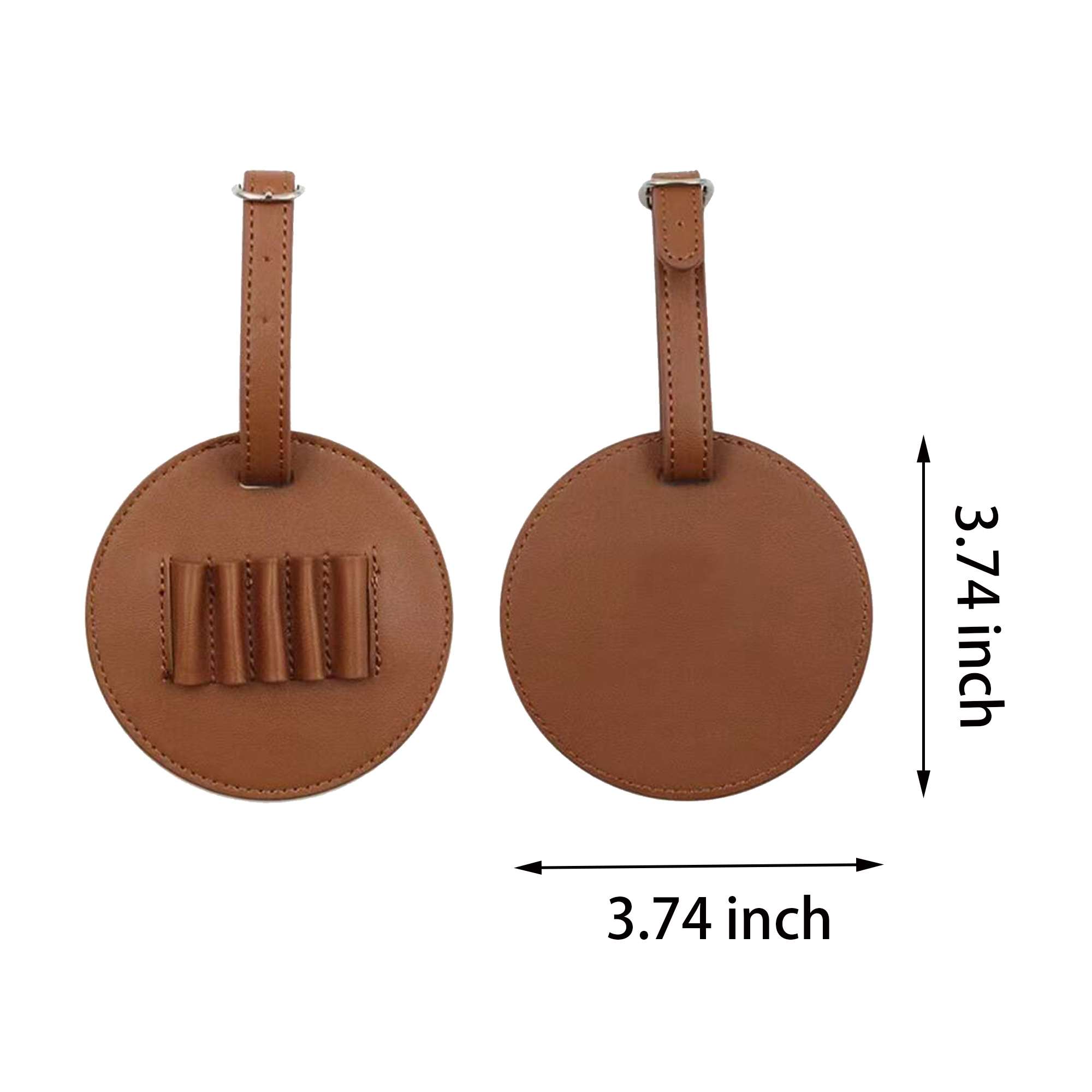 MOQ:100pcs Golf Ball Nail PU Leather Tee Pouch 3