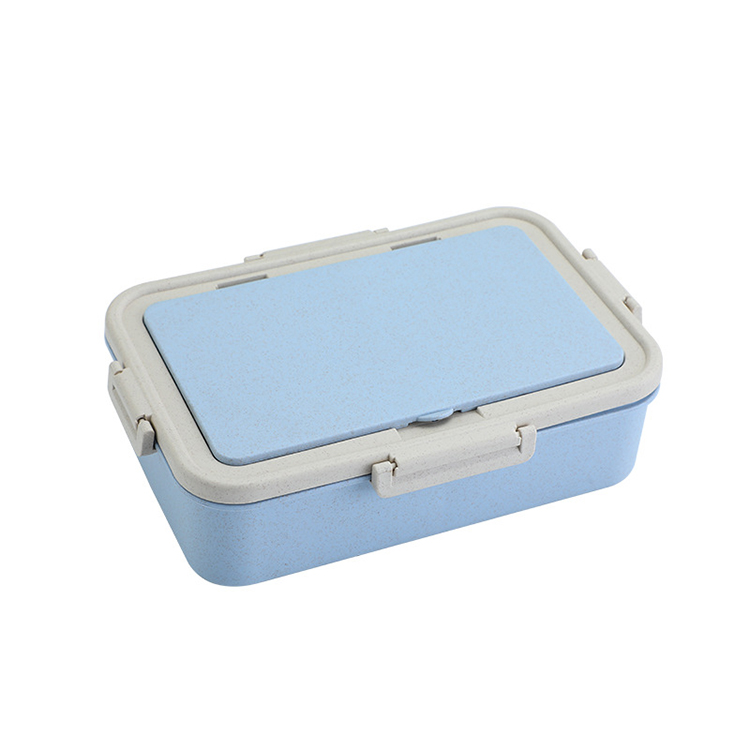 Wheat Straw Food Storage With Utensils