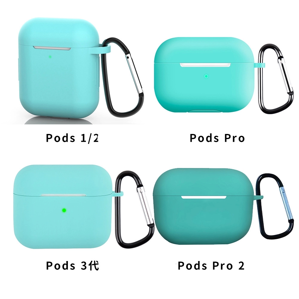 Silicone Earphone Case With Carabiner 10