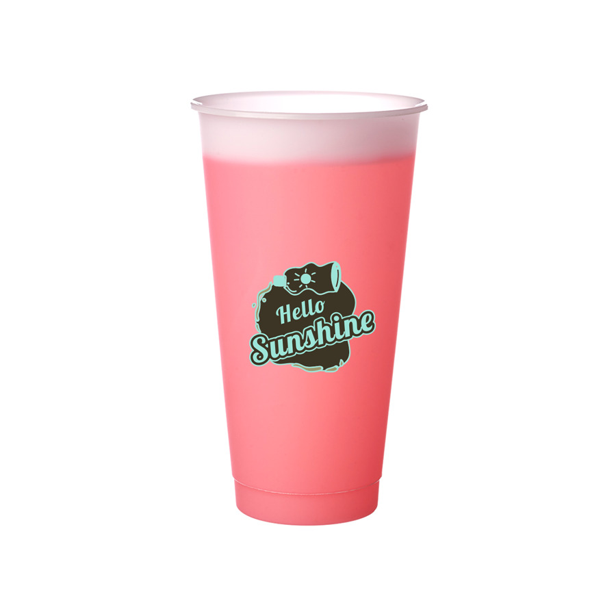 Color Changing  Stadium Cups 24 oz 18
