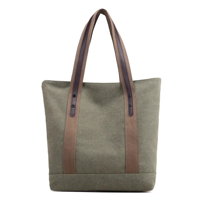 Commuter Canvas Tote Bag, custom tote bag with logo imprint 3