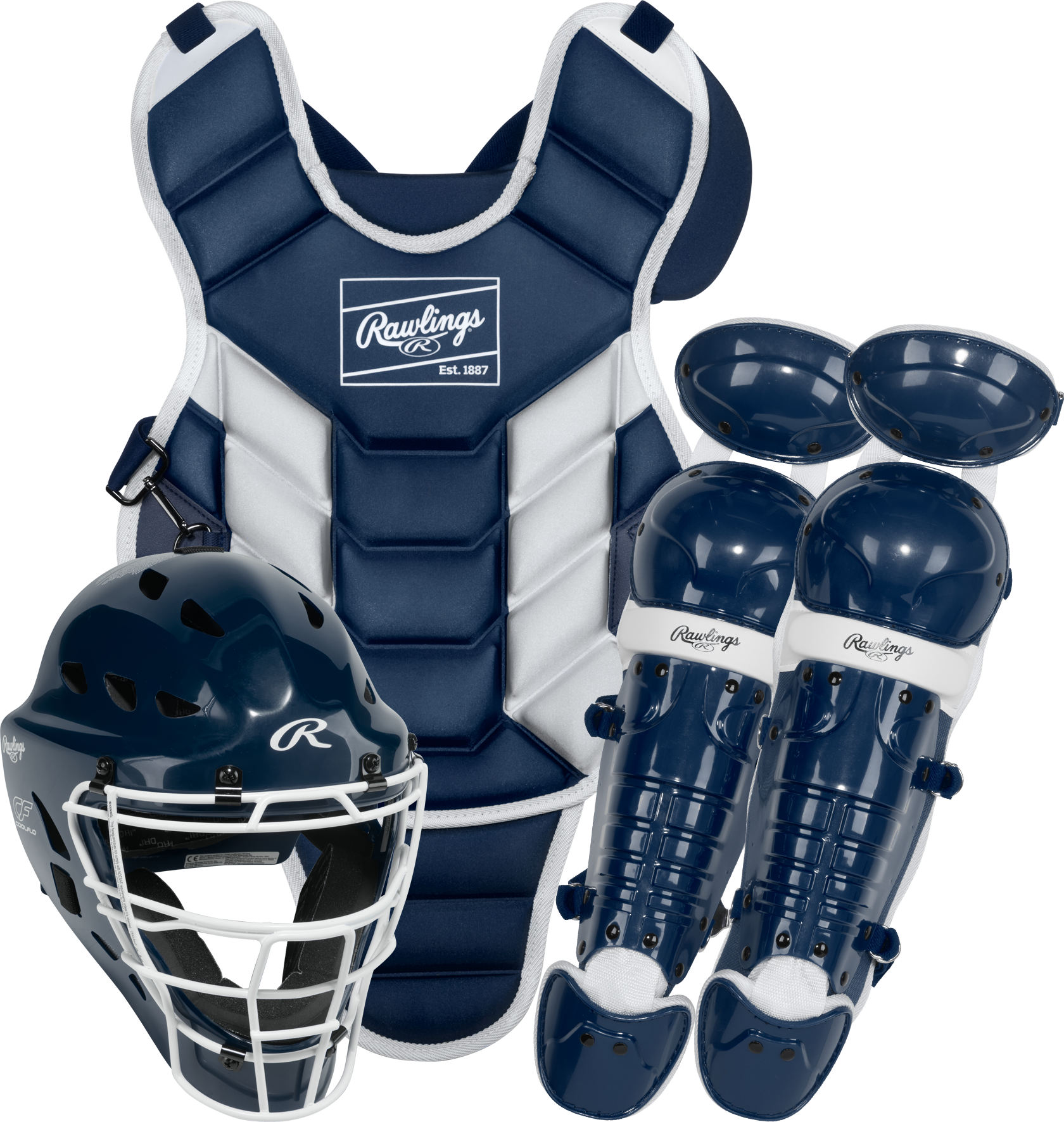 Rawlings Players 3 Series Catcher's Gear Set | Youth, Junior, T-Ball Sizes 6