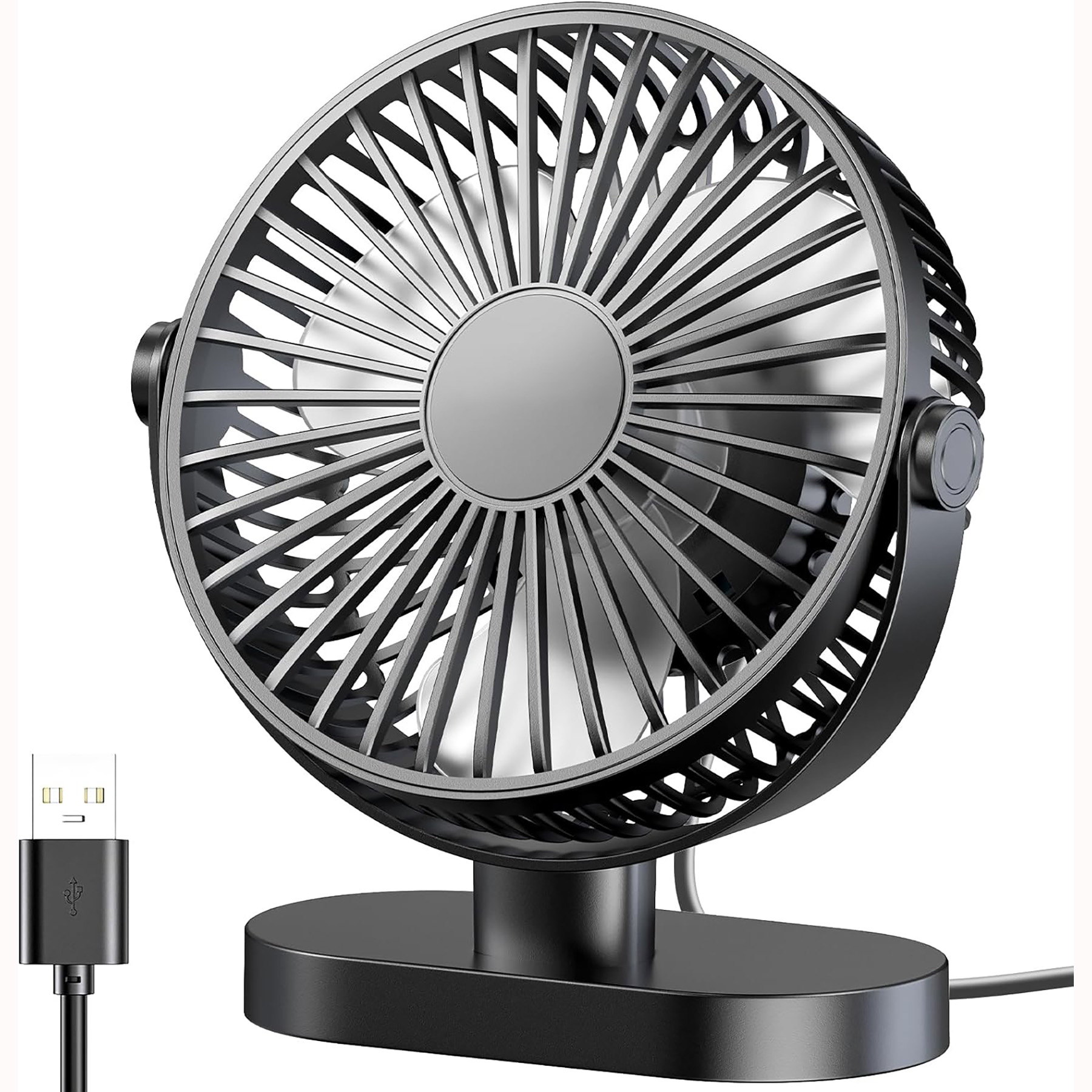 USB Desk Small Quiet Fan 9