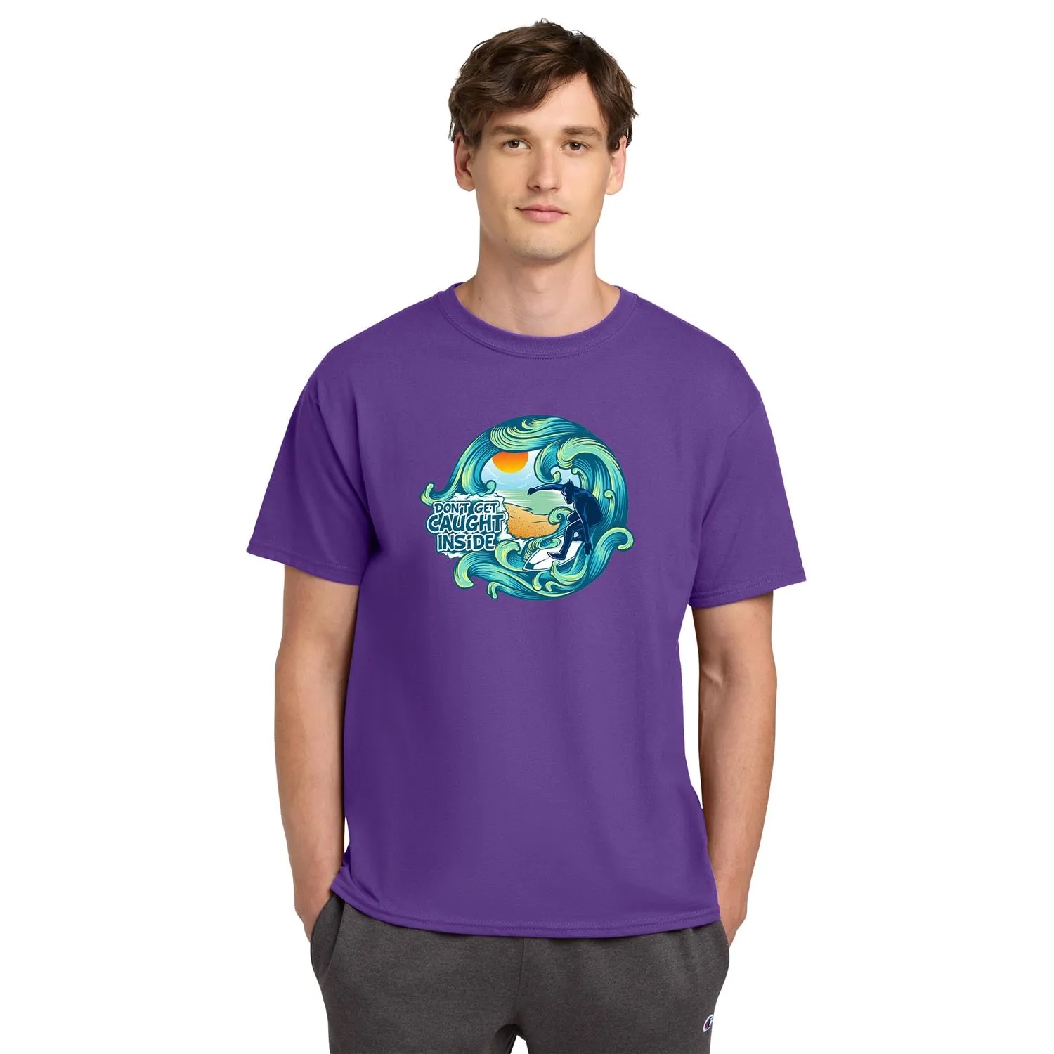 CHAMPION 6 OZ. SHORT-SLEEVE T-SHIRT 2