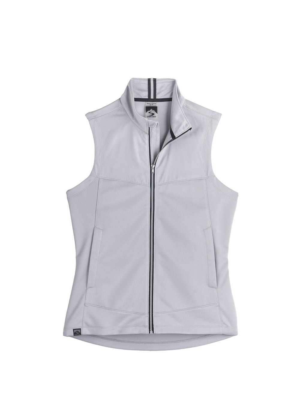 Storm Creek Women's Tiebreaker II Interlock Full Zip Vest 2
