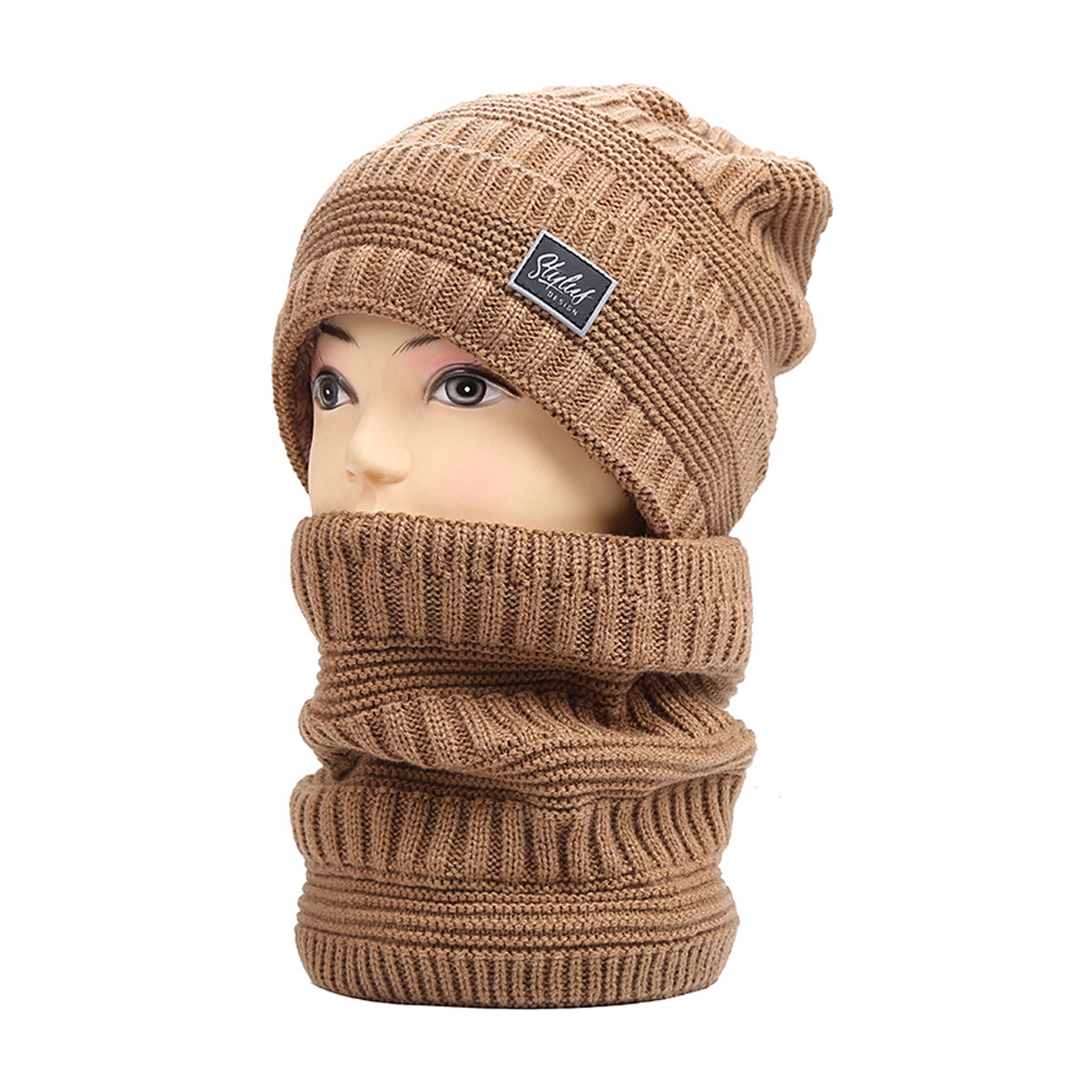 Winter Fleece Neck Gaiter&Ski Tube Scarf 7