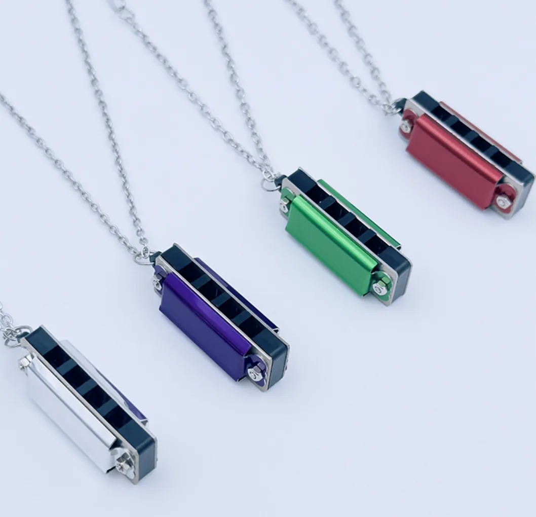 Mini Harmonica Necklace 2