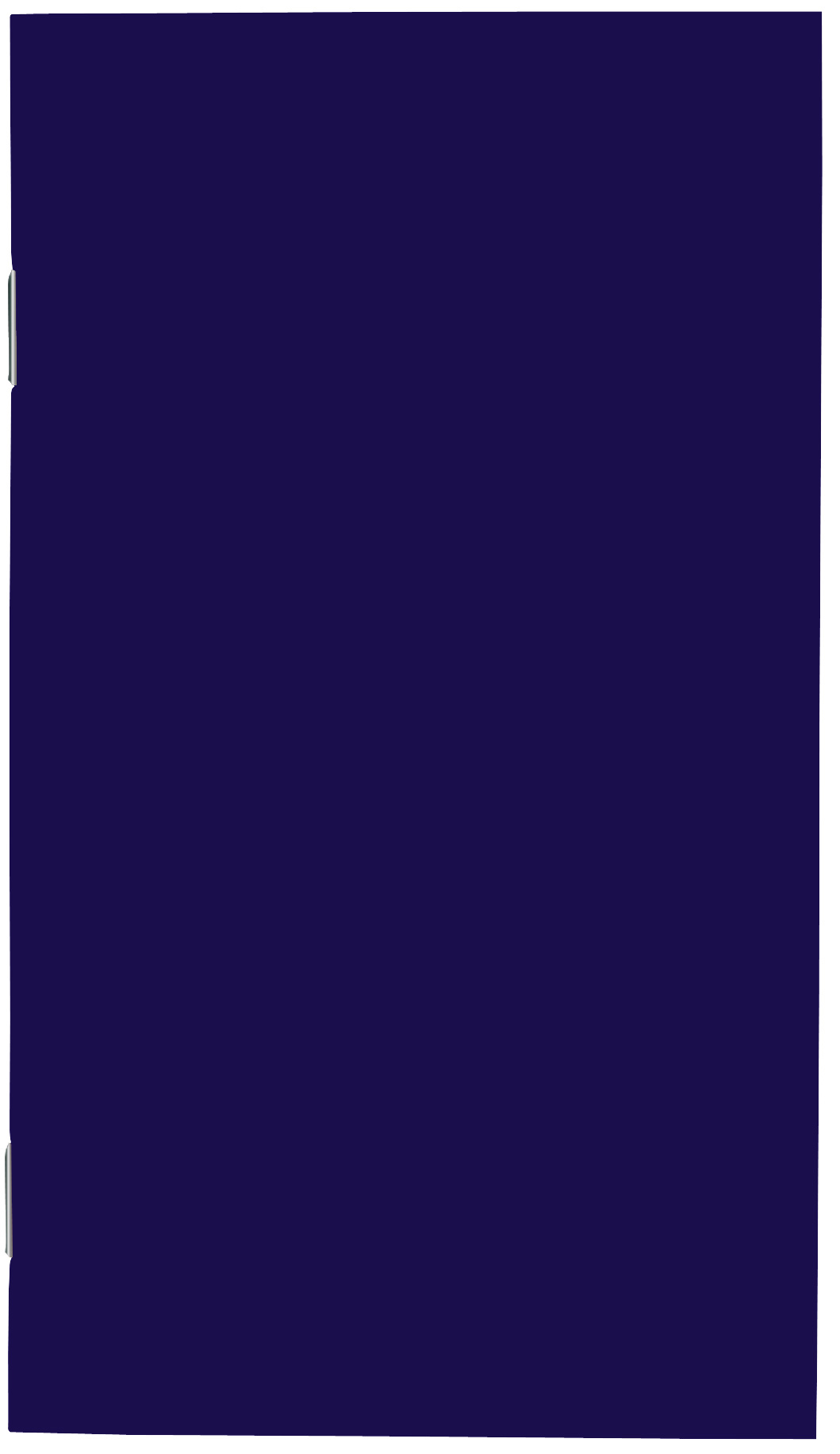 Cardstock Cover Solid Colors Monthly Pocket Planner 3