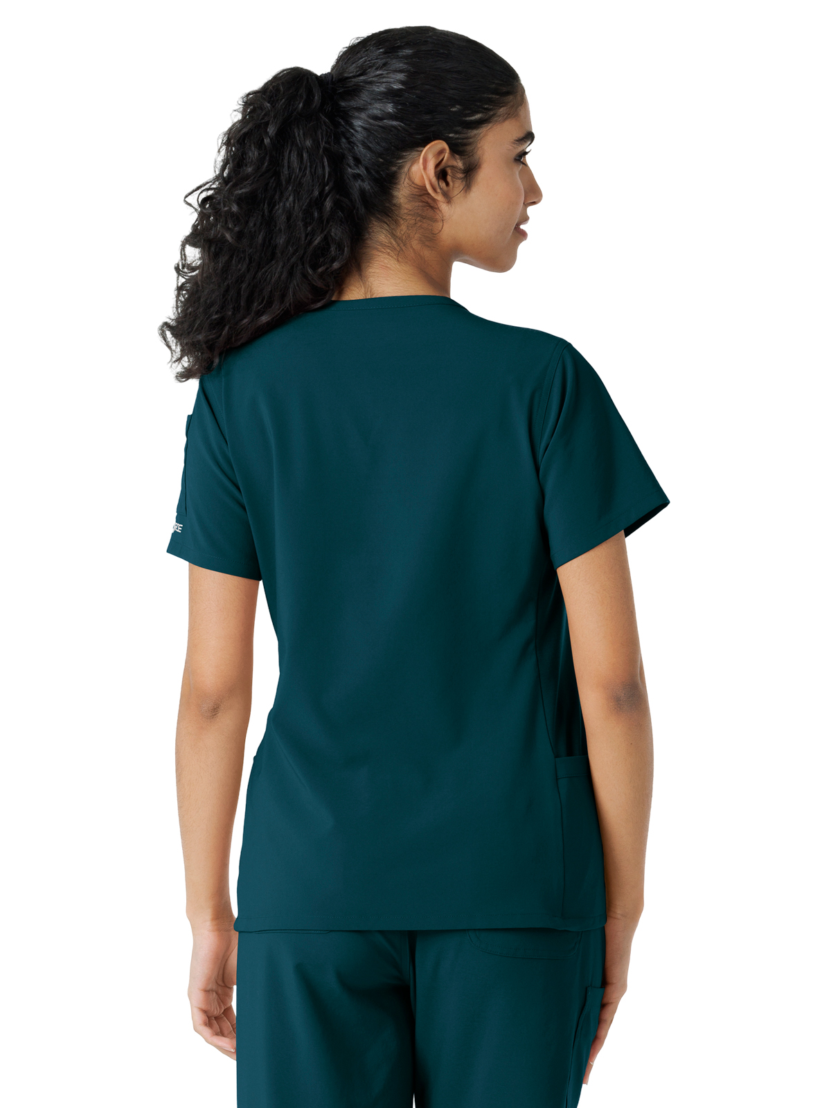 Carhartt Scrubs - Force Essentials - Women's Knit Panel Top 24