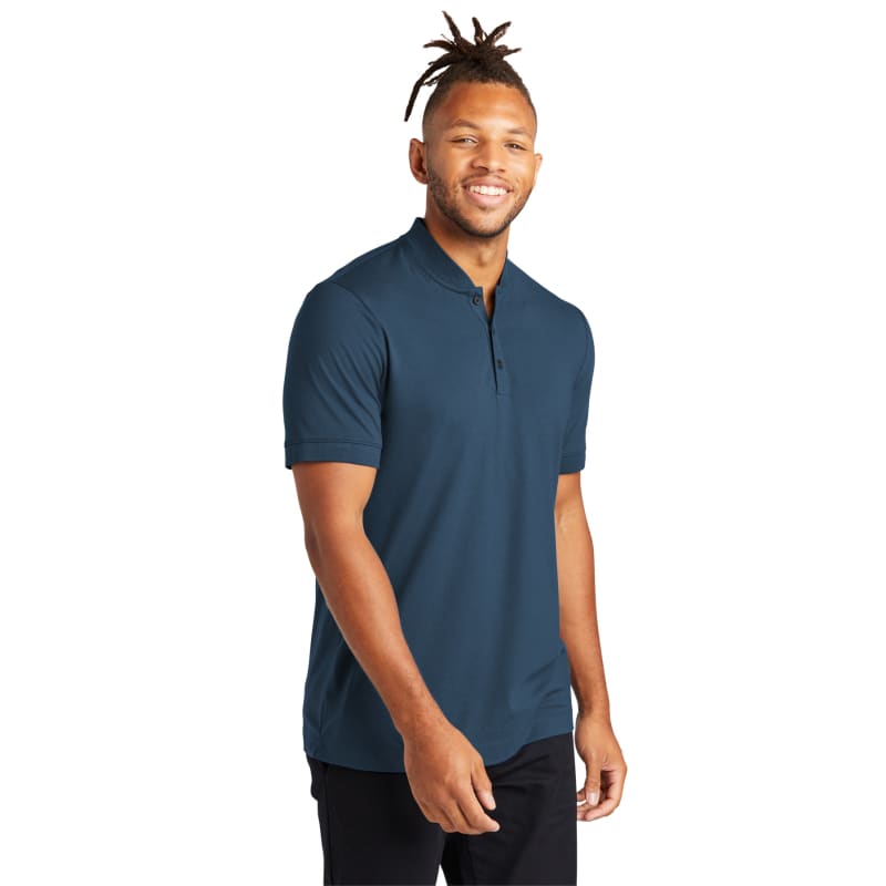 Mercer+Mettle Stretch Pique Henley 16