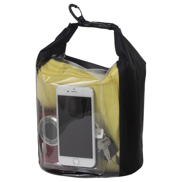 "The Navagio" 5.0 Liter Water Resistant Dry Bag With Clear Pocket Window 8