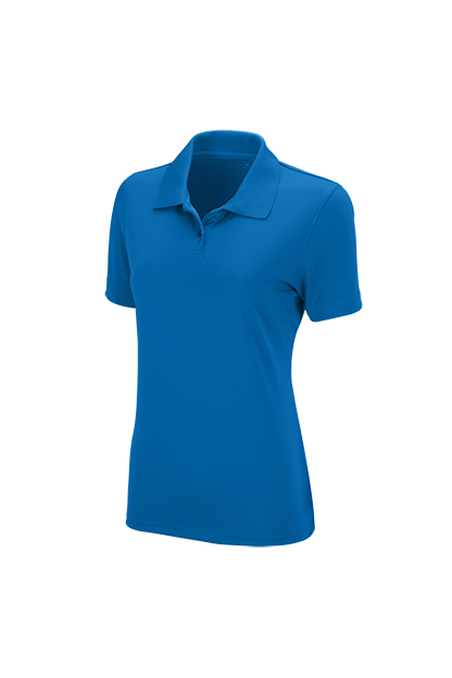Women's Vansport Omega Solid Mesh Tech Polo 65