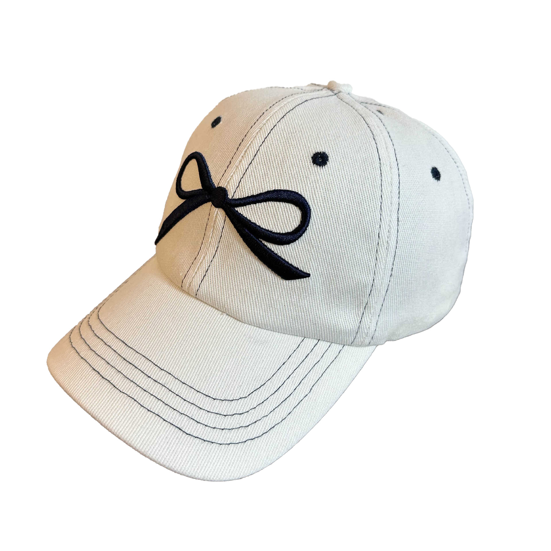 Cotton Versatile Bow Duck Tongue Hat 6
