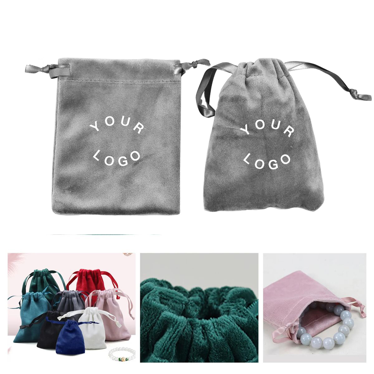 Soft Satin Drawstring Pouch for Special Occasions 1