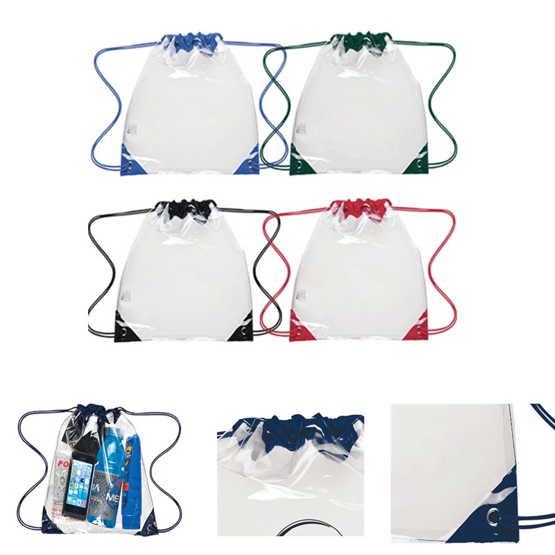 Clear Drawstring Backpack 2
