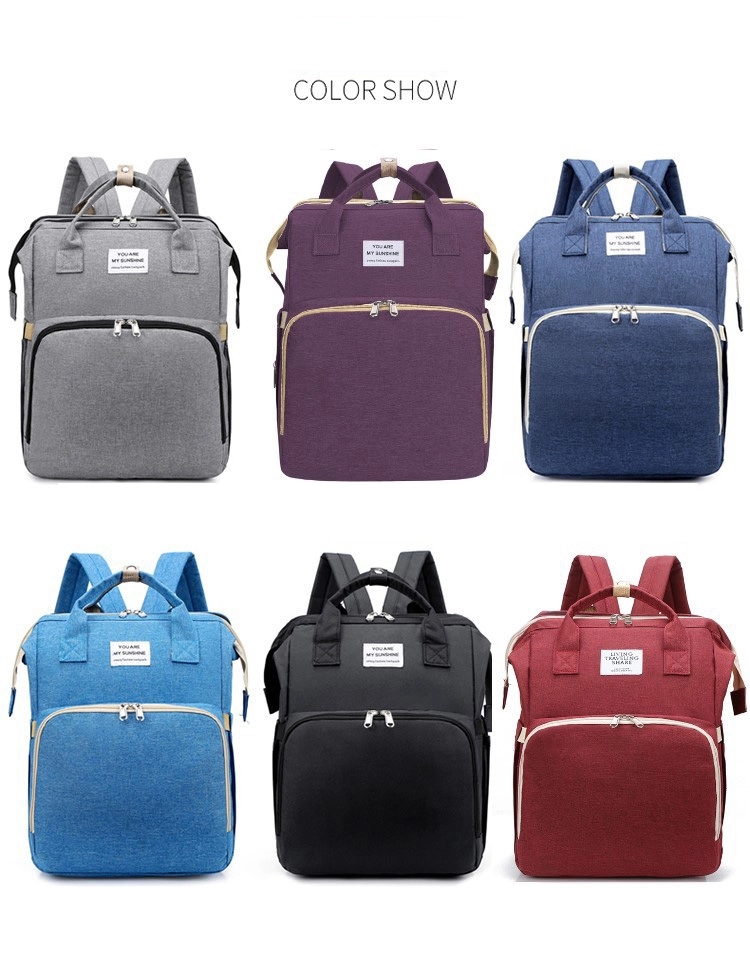 Diaper Bag Backpack with Baby Changing Station 11