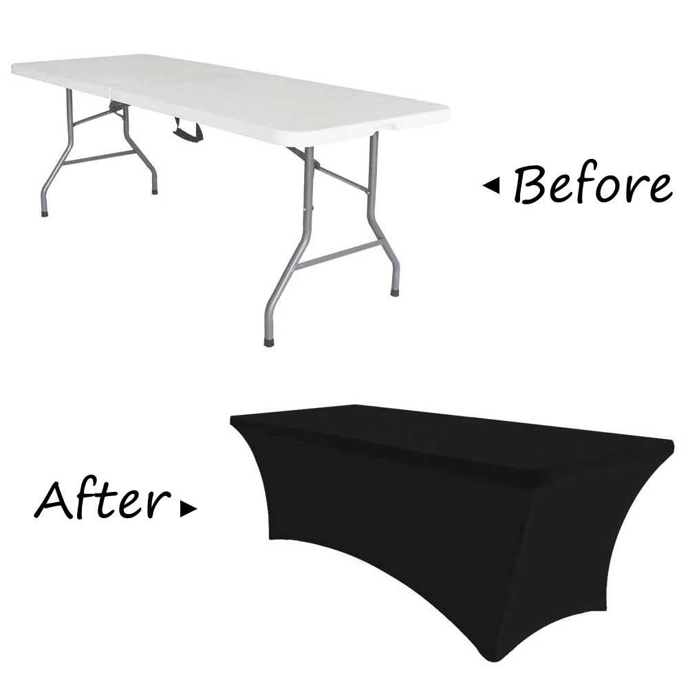 Full Dye Sublimation 6ft Stretch Table Cover 2