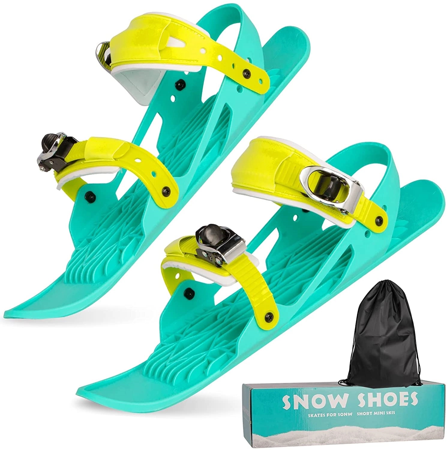 Adjustable Short Mini Ski Skates 1