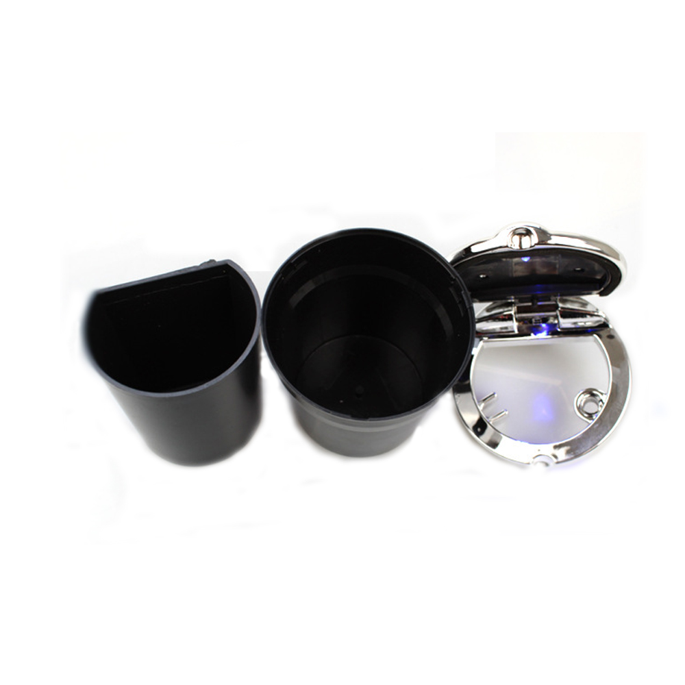 LED Metal Car Ashtray 2