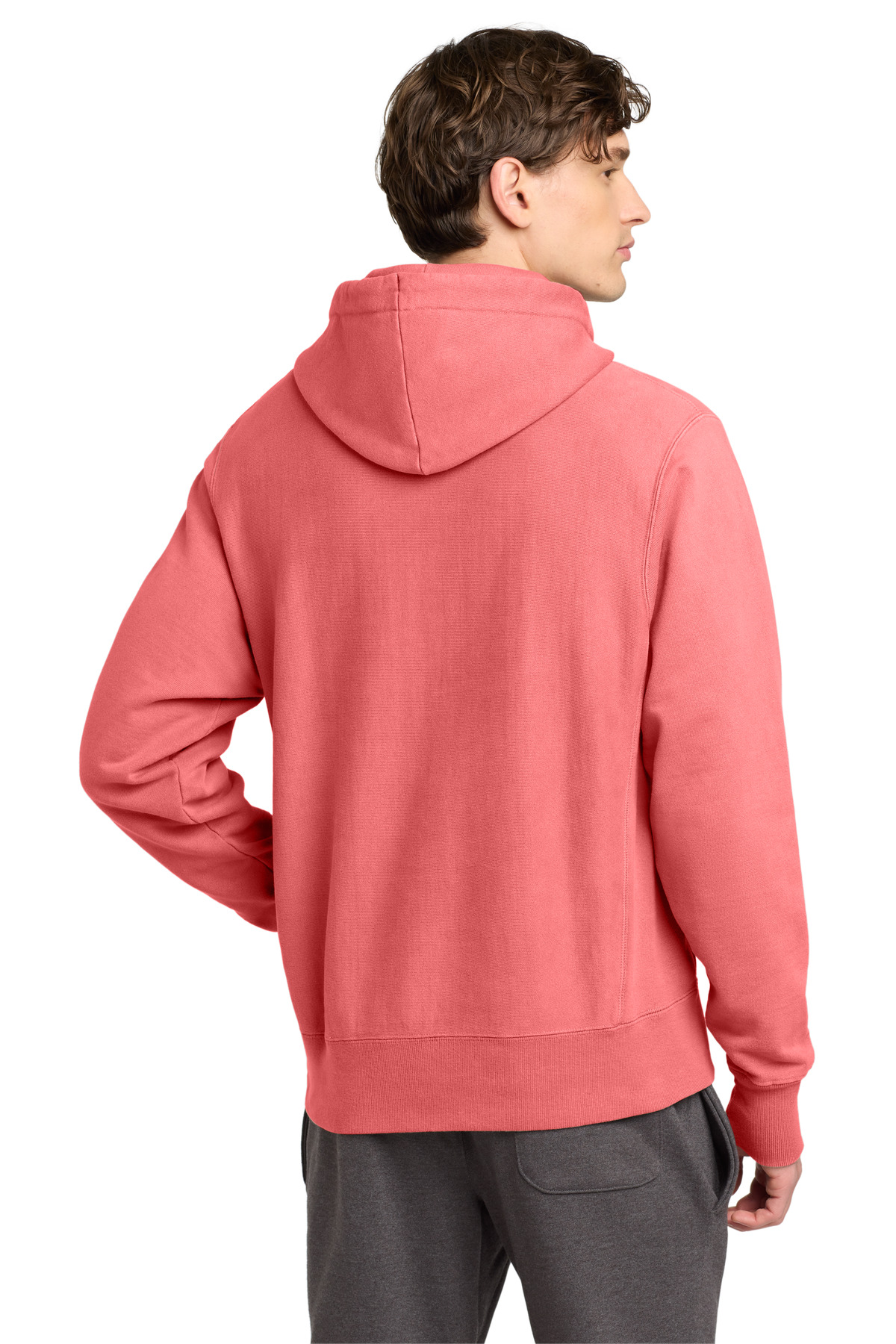 Champion Reverse Weave Garment-Dyed Hooded Sweatshirt. GDS101 16