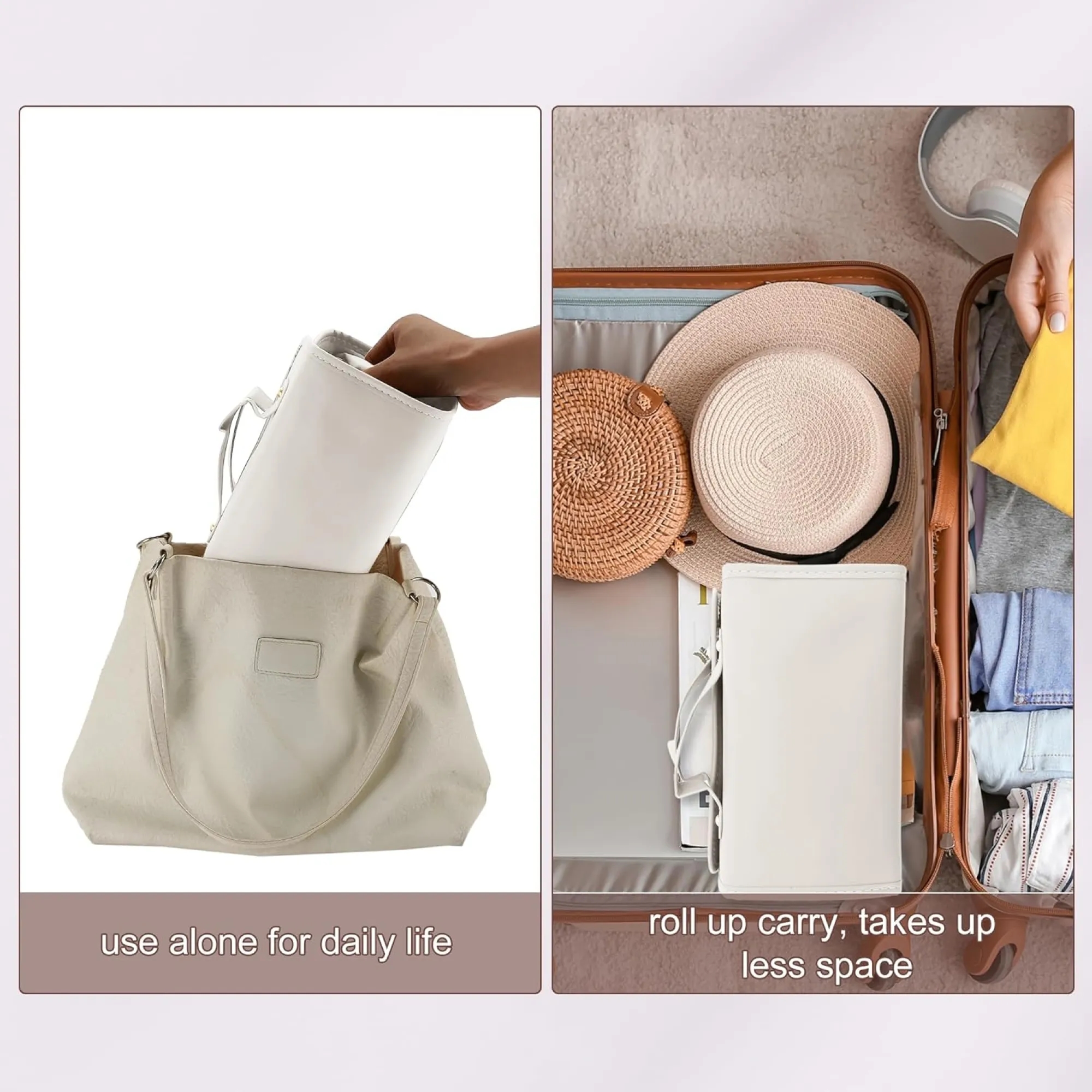 Large Capacity Detachable 4-in-1 Travel Cosmetic Bag 4