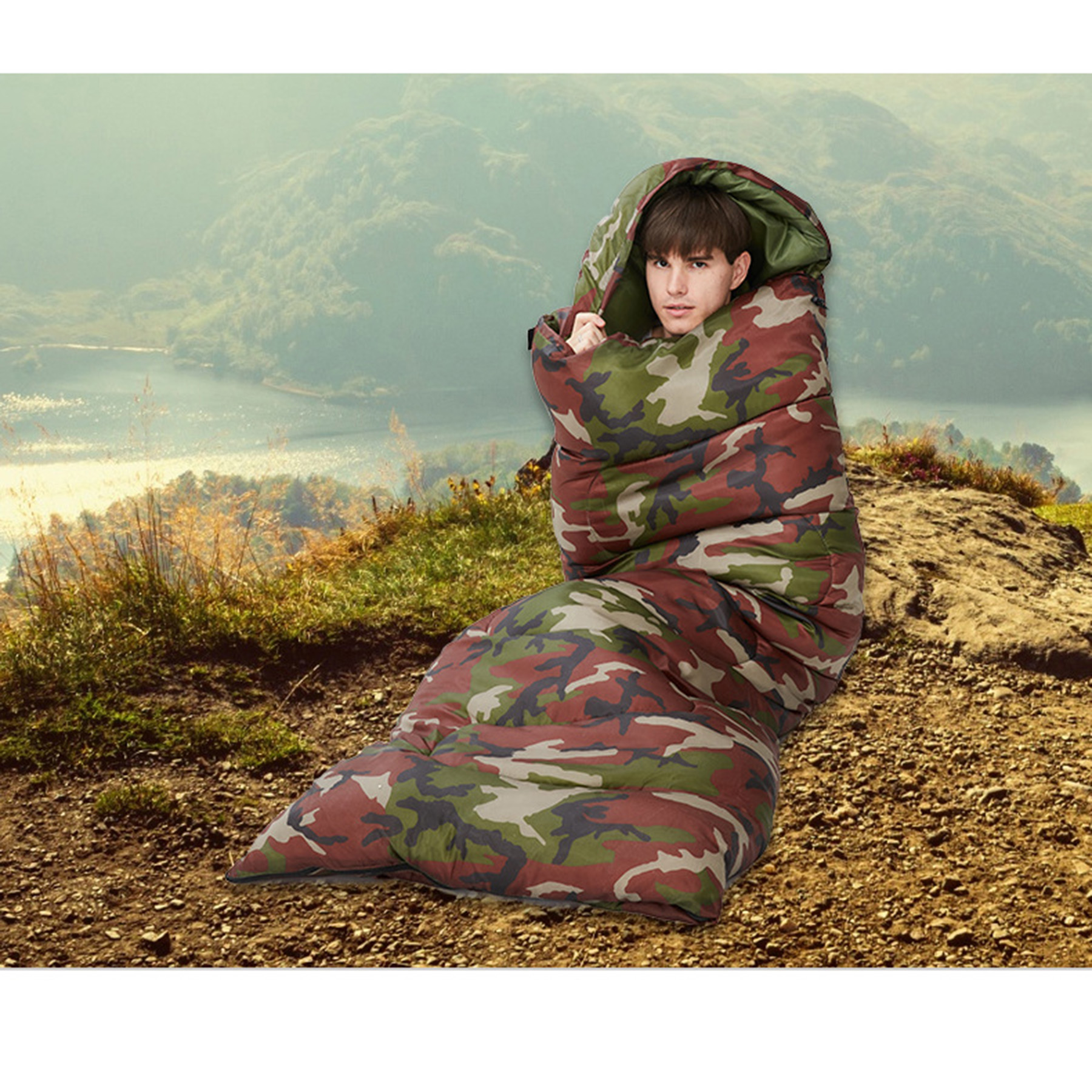 Backpacking Camping Sleeping Bag 8