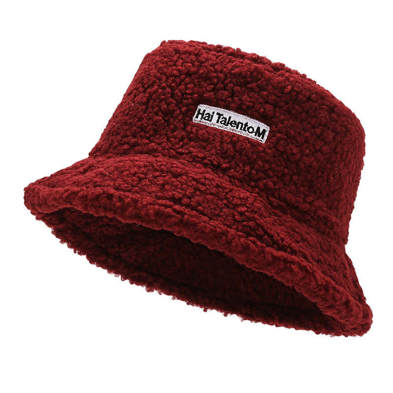 Faux Lamb Wool Fishermans Hat Trend Bucket Hats 3