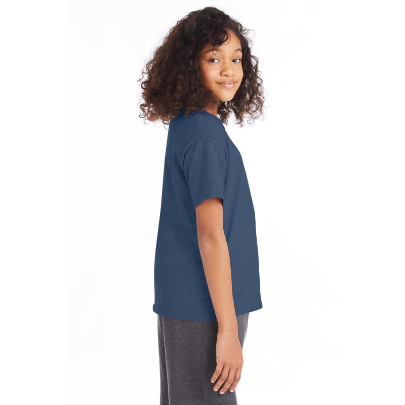 Hanes Youth 5.2 Oz., 50/50 ComfortBlend® EcoSmart® T-Shirt 166