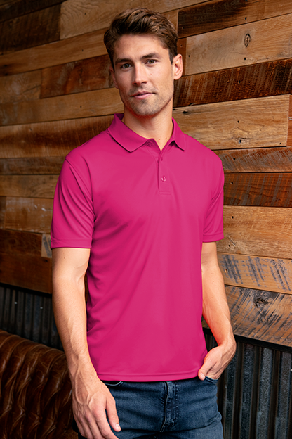Vansport Omega Solid Mesh Tech Polo 51