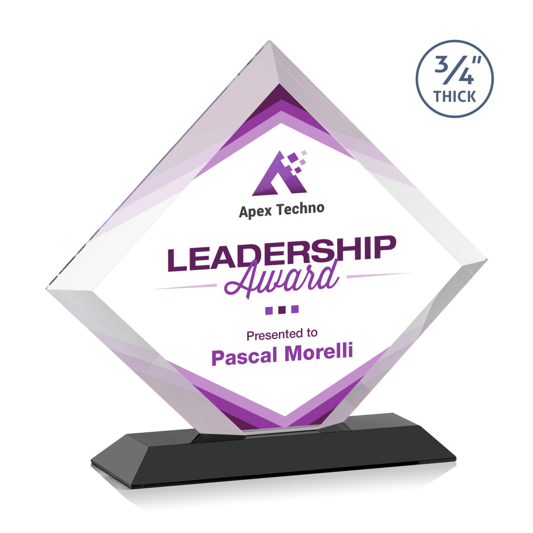 Belaire VividPrint™ Award - Black 10