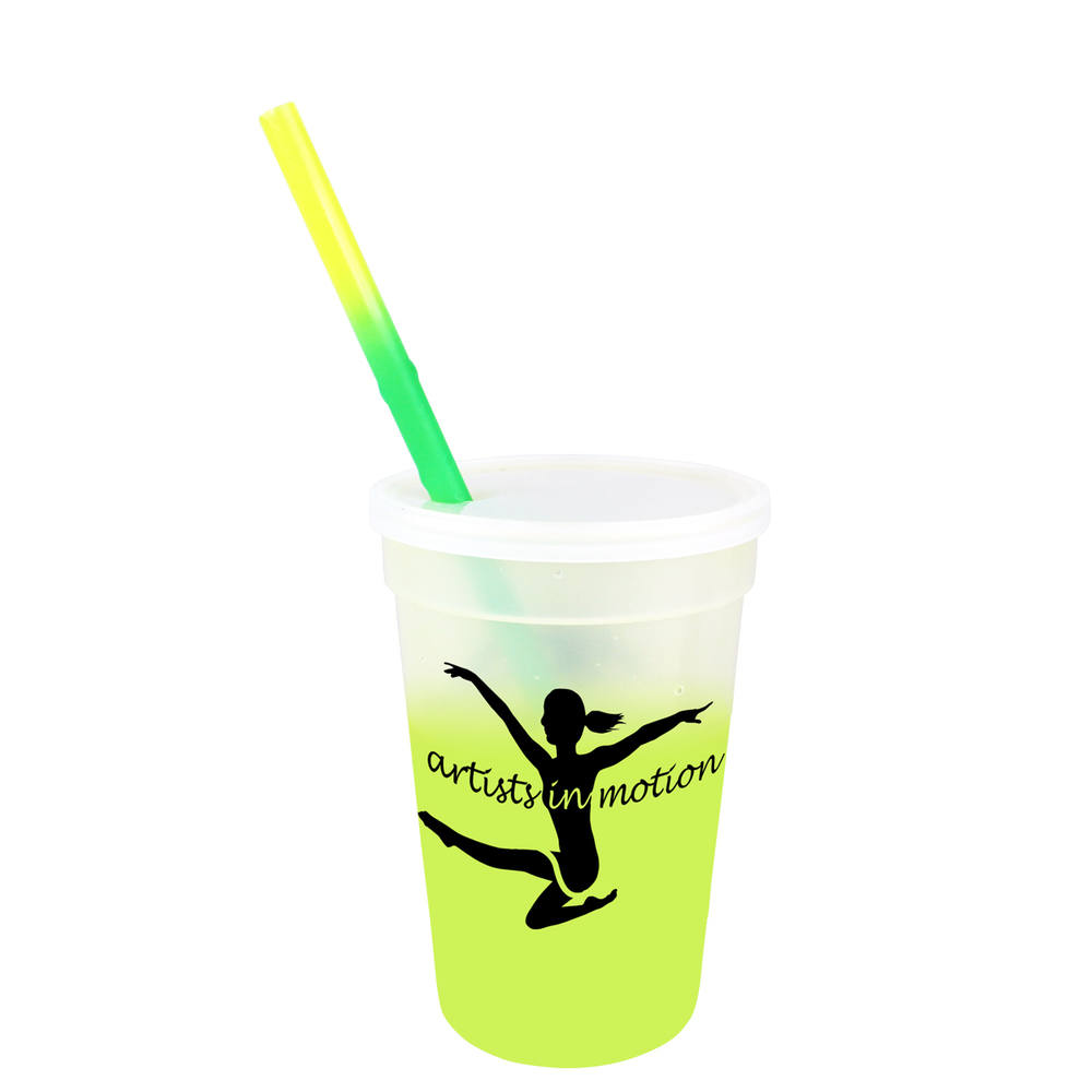 Mood™ 17 oz. Stadium Cup/Straw/Lid Set 1