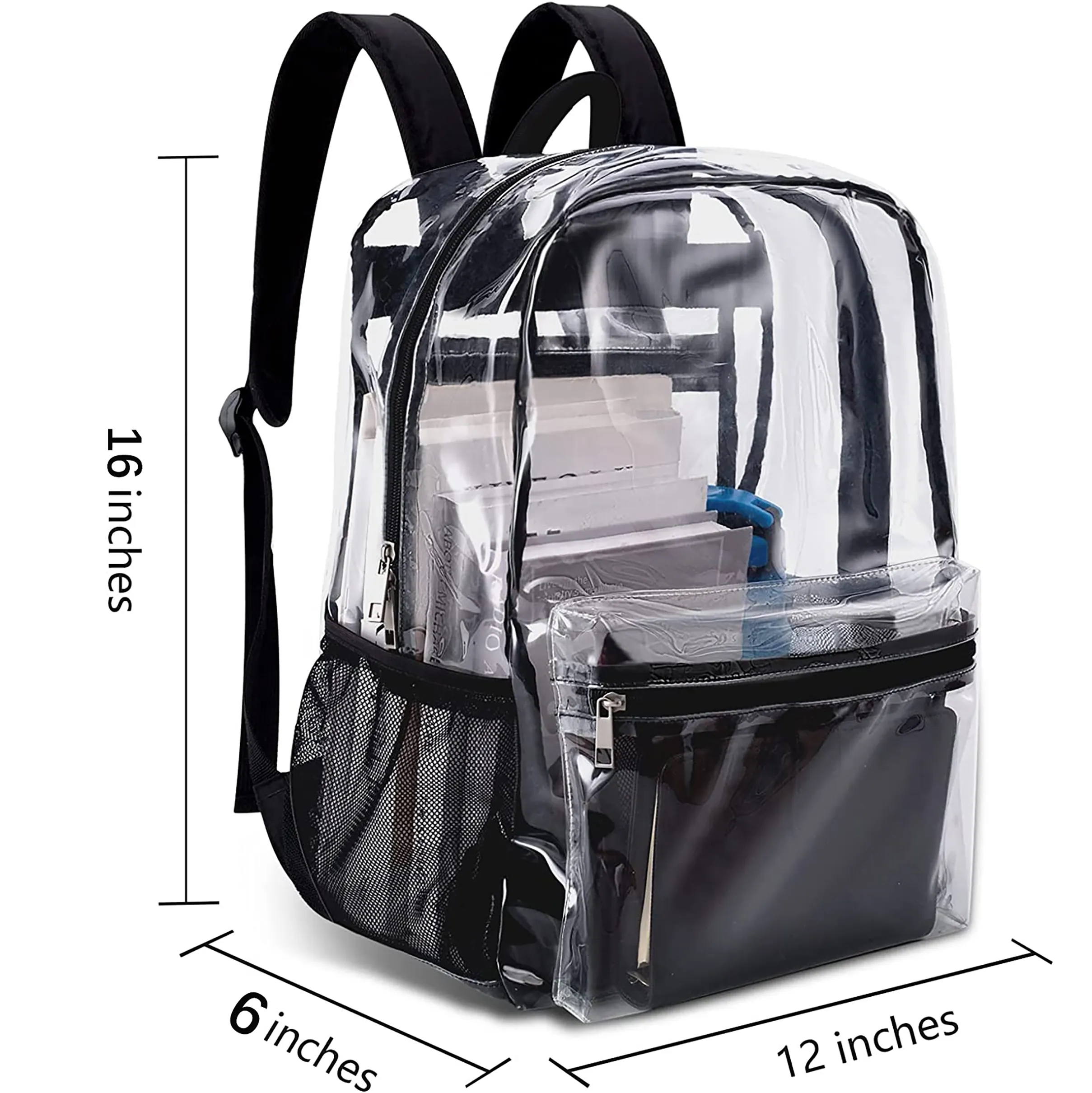 PVC See Through Backpacks 10