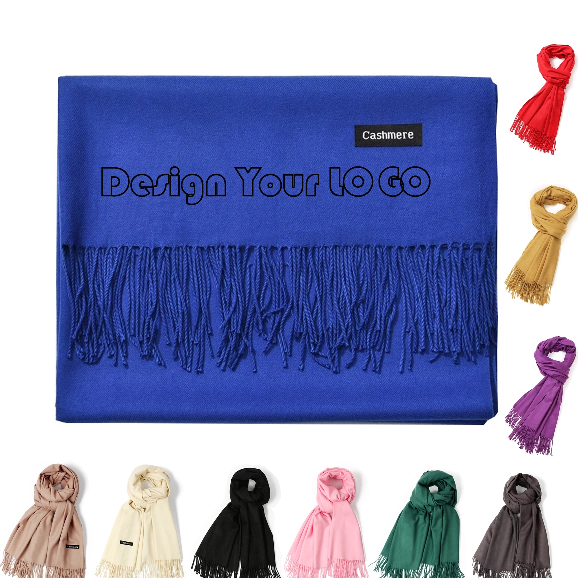 Scarf Classic Tassel Wrap 3