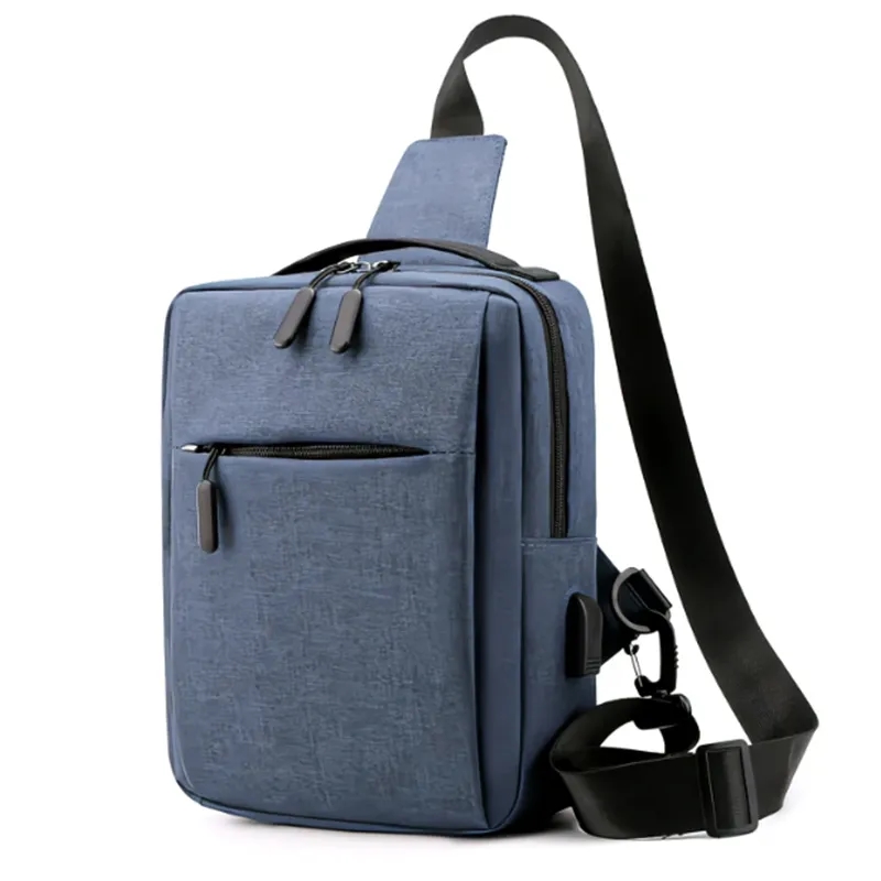 Waterproof Crossbody Bag With USB Charging Port 3