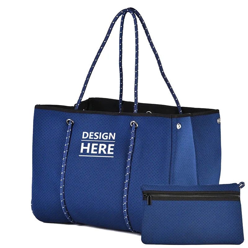 Neoprene Tote, custom tote bag with logo imprint 9
