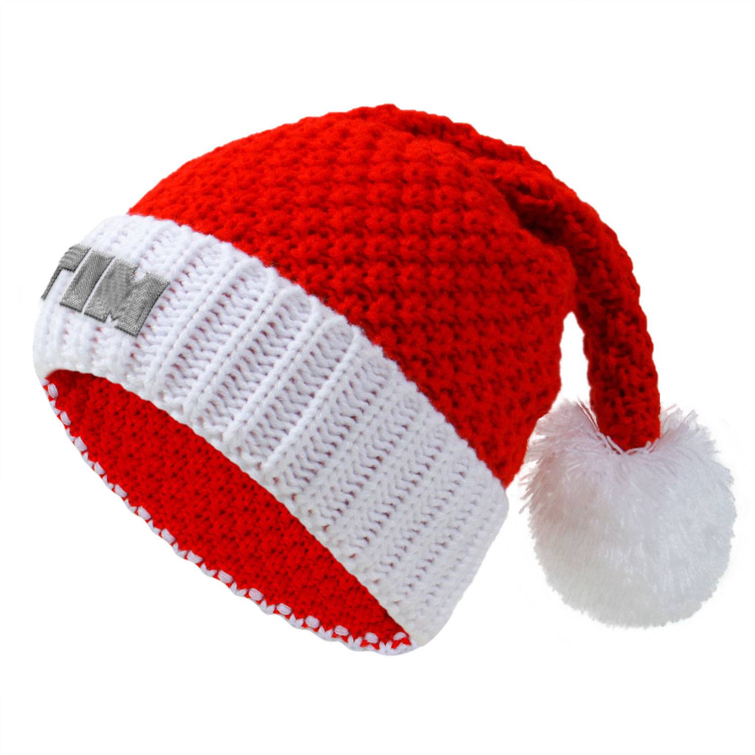 Winter Thick Knitted Christmas Hat 7