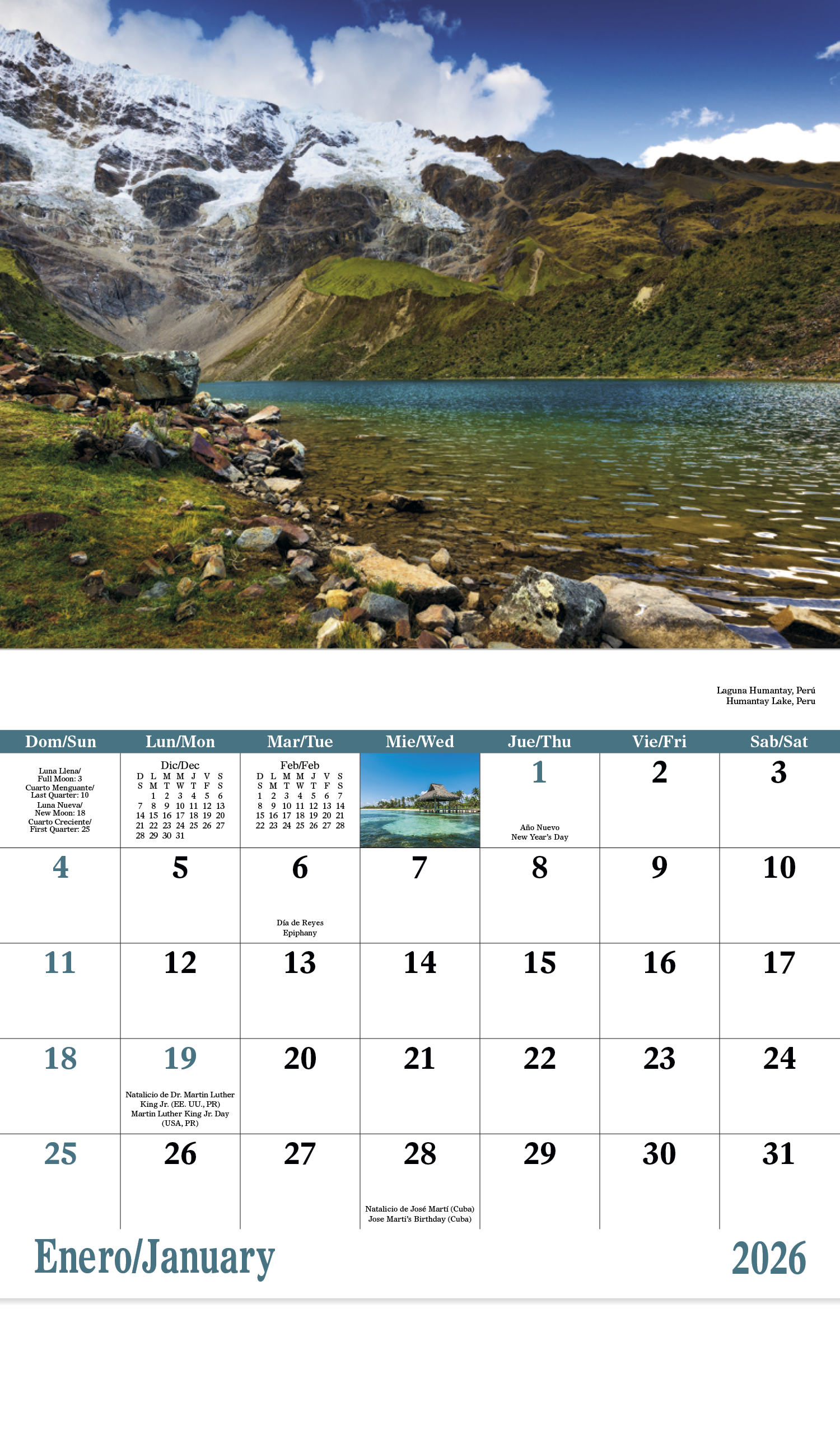 Good Value™ Latinoamerica en Paisajes - Stapled Calendar 33
