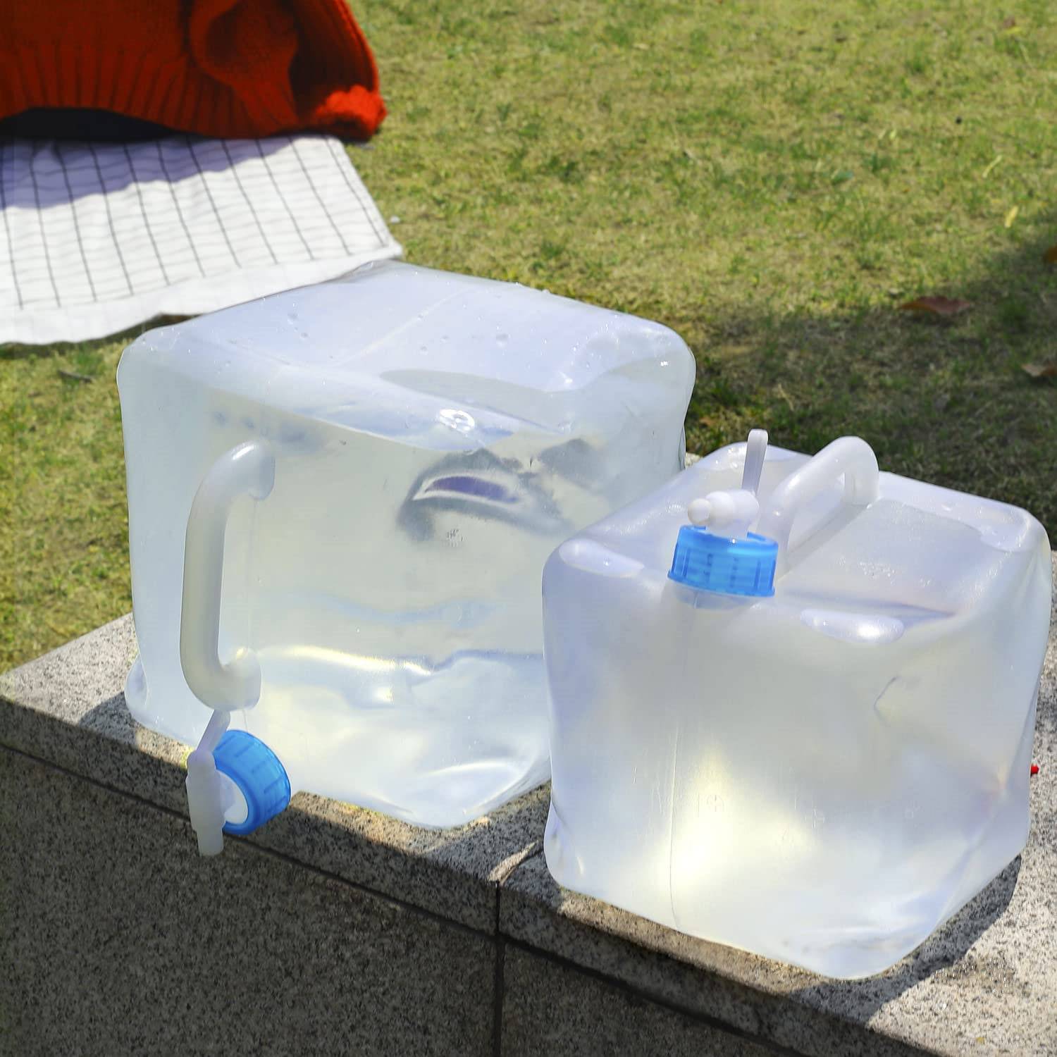 Portable Transparent Camping Water Storage Carrier Jug 3