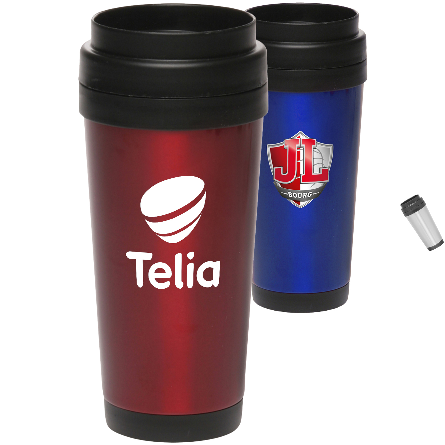 16 oz Double Wall Stainless Steel Insulated Travel Mugs 2