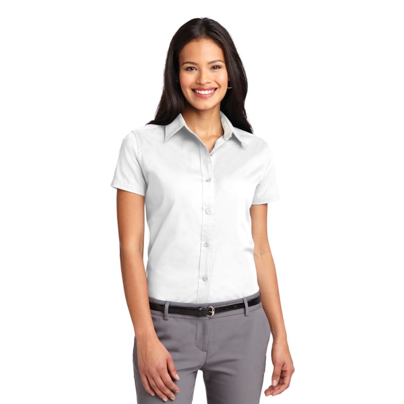Port Authority Ladies Short Sleeve Easy Care Shirt. 36