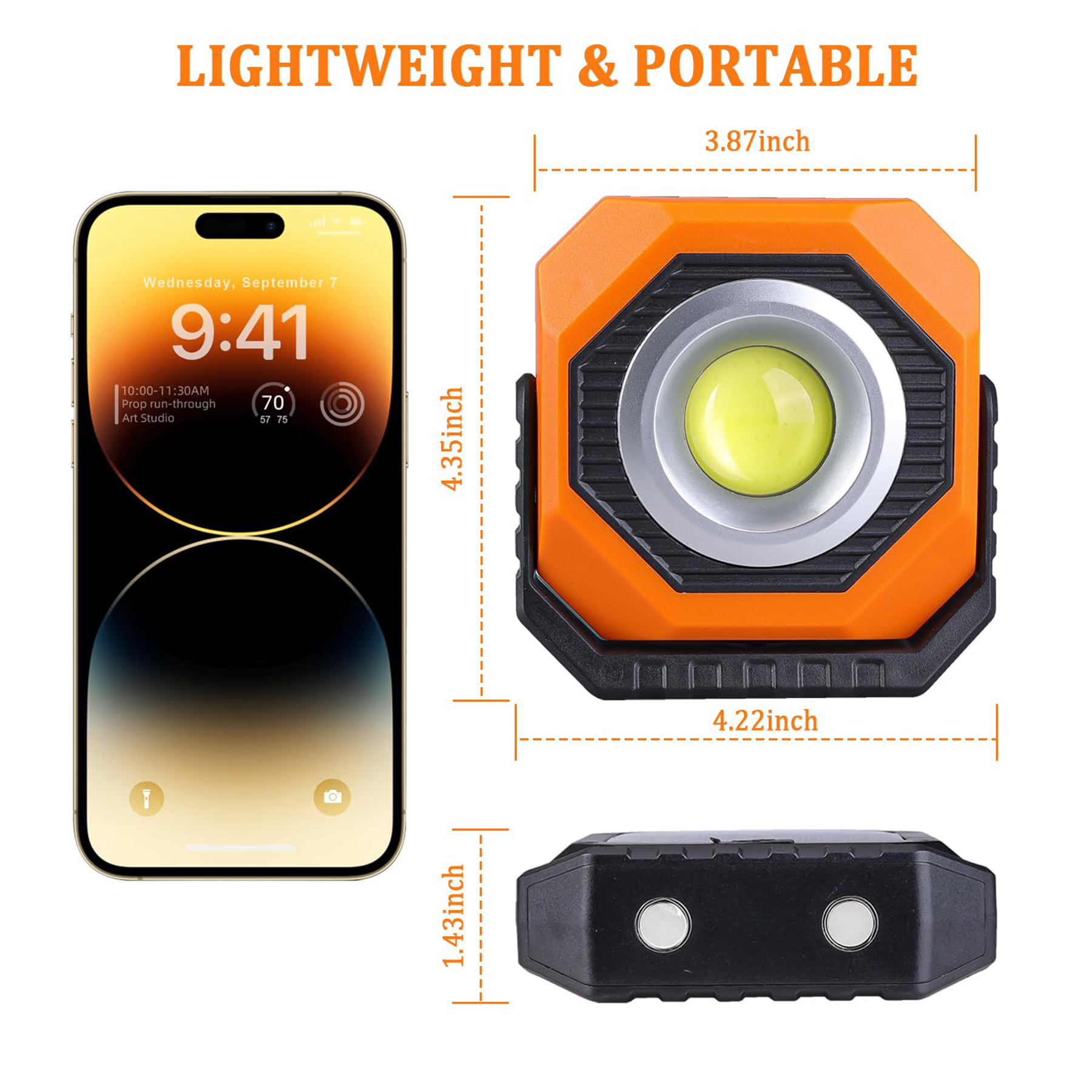 Solar Charging Working Lamp 3