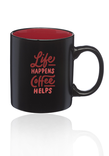 11 oz. Matte Two-Tone Coffee Mugs 22