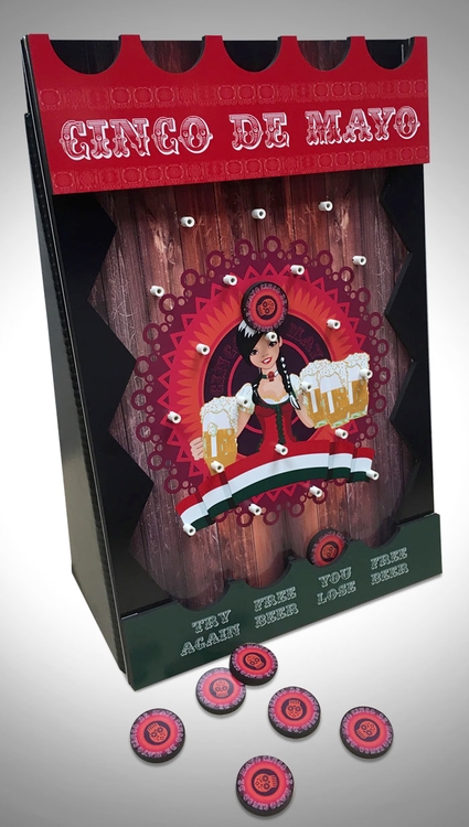 Table Top Prize Drop Game (36" deep/long x 24" wide)